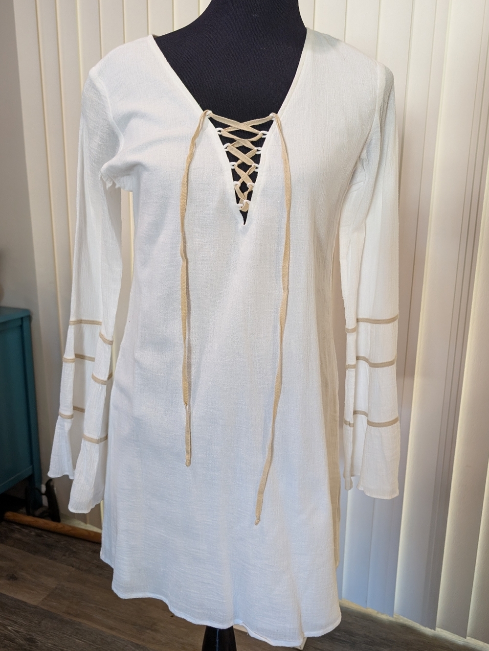 Union of Angels White Summer Dress Or Cover Up